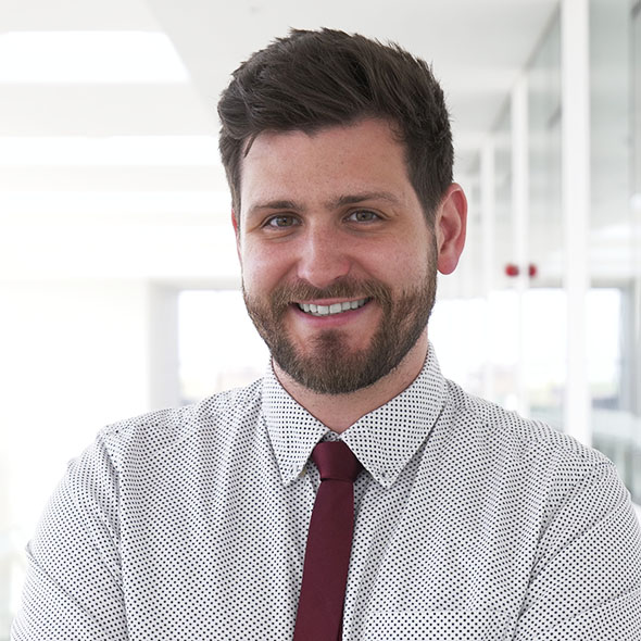 A profile photo of Michael Sullivan, UCD Global Communications Manager
